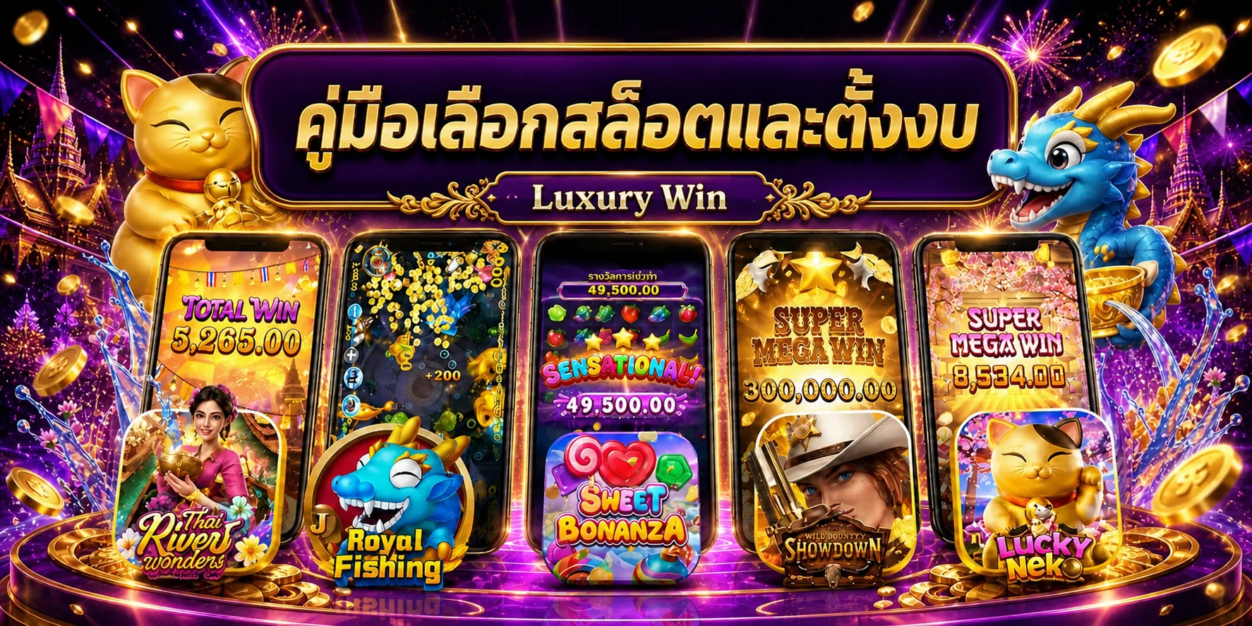 Luxury Win คู่มือเลือกสล็อตและตั้งงบอย่างรับผิดชอบ
